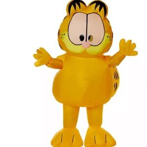 Spirit Yellow Cartoon Inflatable Costume